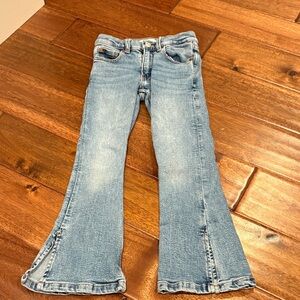 Zara Kids Light Blue Flared Jeans